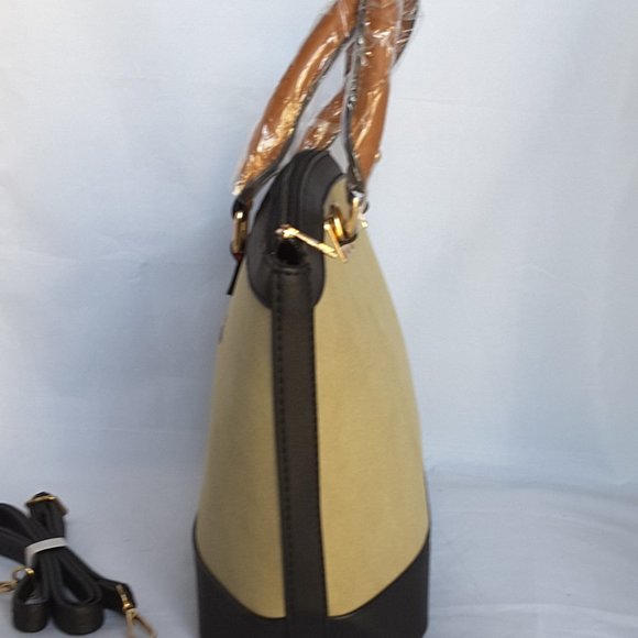 FAUX LEATHER & SUEDE PURSE - Picture 3 of 8